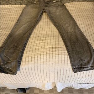 Ralph Lauren Men's Charcoal Jeans. Size: 35X32
